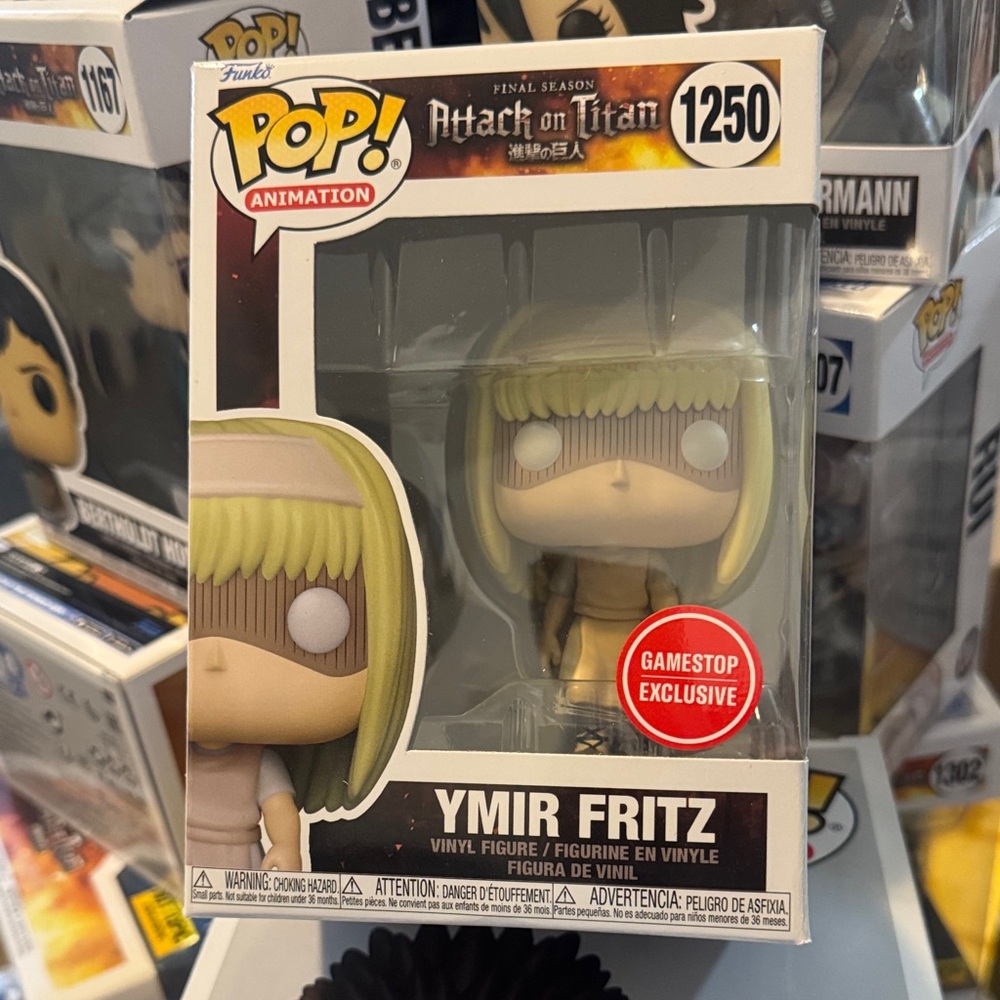 Funko Ymir Fritz Exclusive Figure - Blonde and White